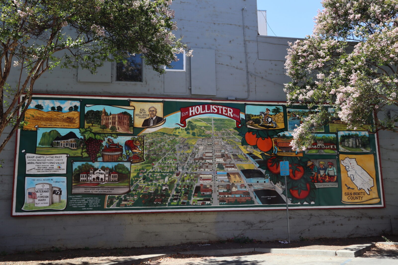 San Benito County Mural Restored after 25 Years